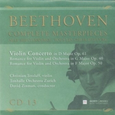 CD13 - Violin Concerto in D Major Op.61 / Romance for Violin and Orchestra Op.40 / Romance for Violin and Orchestra in F Major Op.50