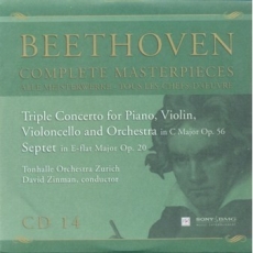 CD14 - Triple Concerto for Piano, Violin, Violoncello and Orchestra in C Major Op.56 / Septet in E-flat Major Op.20