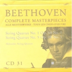 CD31 – String Quartet No.1 Op.18 No.1 / String Quartet No.5 Op.18 No.5