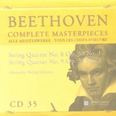 CD35 – String Quartet No.8 Op.59 No.2 / String Quartet No.9 Op.59 No.3