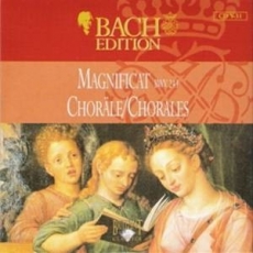 Magnificat in D, BWV 243; Chorales: BWV 14, 40, 47, 73, 90, 102, 115, 187, 409, 411, 413, 415, 417-420