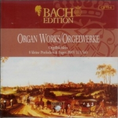 Orgelbüchlein BWV 635-644; Fantasia & Fuge in A minor, BWV 561; Trio nach Satz 1 & 2 einer Triosonate von Johann Friedrich Fasch, BWV 585; Acht kleine Praeludien & Fugen, BWV 553-560