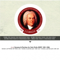 Vol.41 (CD 1&2 of 4) - Three Sonatas and three Partitas for Solo Violin BWV 1001–1006