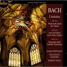 Cantatas, BWV170, 54, 169, James Bowman, The King's Consort - Robert King
