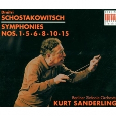 Shostakovich - Symphonies 1, 5, 6, 8, 10, 15 (Kurt Sanderling)