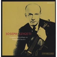 Joseph Szigeti - Complete Recordings on Vanguard Classics: Bach
