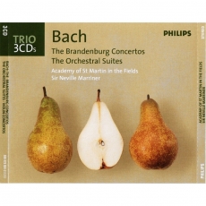 Bach - Brandenburg Concertos, Violin Concertos [Marriner]