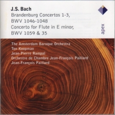 J.S. Bach - Brandenburg Concertos 1-3, Concerto for Flute BWV 1059 & 35 [The Amsterdam Baroque Orchestra, Ton Koopman]