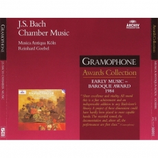 J.S. Bach - Chamber Music - (Reinhard Goebel & Musika Antiqua Koln) 5CD Gramophone Awards Collection