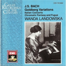 Bach. Goldberg Variations. Harpsichord. Landowska 1933