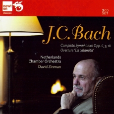 J.C. Bach - 15 Symphonies (Netherlands Chamber Orchestra, Zinman)