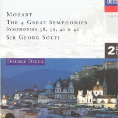 Mozart - 4 Great Symphonies 38, 39, 40 & 41 - Solti
