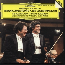 Itzhak Perlman, Pinchas Zukerman, Mozart   Sinfonia Concertante & Concertone
