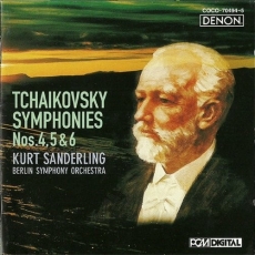 Tchaikovsky - Symphonies Nos. 4, 5 & 6 (Kurt Sanderling)