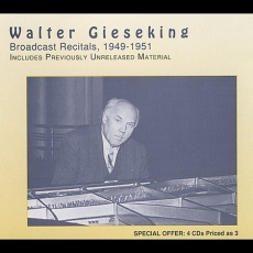 Gieseking Broadcast Recitals CD3-4of4
