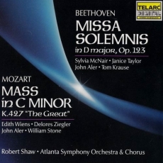 Beethoven-Missa Solemnis & Mozart- Mass C Minor K.427 (Robert Shaw)