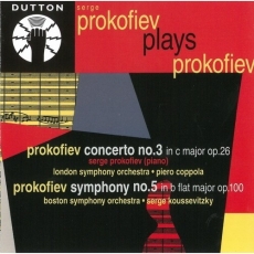Sergei Prokofiev plays Prokofiev [Dutton]
