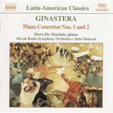 Alberto Ginastera - Piano Concertos Nos. 1 & 2 (Dora De Marinis, Julio Malaval, Slovak RSO)