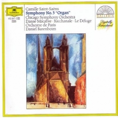 Saint-Saens. Symphonie No. 3, Bacchanale, Le Deluge, Dance macabre (Barenboim)
