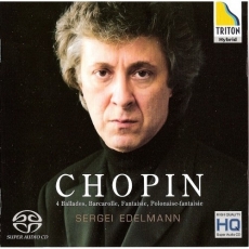 Chopin. 4 Ballades, Barcarolle, Fantaisie, Polonaise-fantaise. Edelmann
