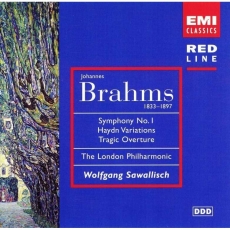 J.Brahms. Symphony 1, Haydn Variations, Tragic Overture. W.Sawallisch, London Philharmonic.