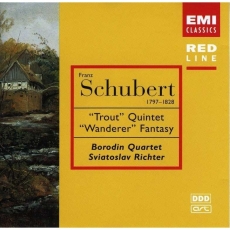 F.Schubert. ''Trout'' Quintet, ''Wanderer'' Fantazy (Borodin Quartet, S.Richter)