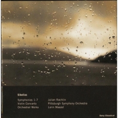 Sibelius Complete Symphonies, Violin Concerto, Orchestral works. Maazel