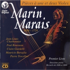 Marin Marais - Pieces a une at deux Viole, 1er Livre, 2eme partie (J.-L. Charbonnier, et al.)