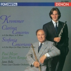 Krommer - Clarinet Concertos, Sinfonia Concertante - Meyer, Rolla, Rampal