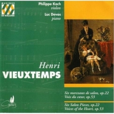 Henri Vieuxtemps - Six Morceaux de salon, Voix du coeur / Philippe Koch, Luc Devos