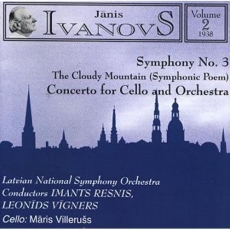 Janis Ivanovs - Symphony No. 3, Cello Concerto, The Cloudy Mountain
