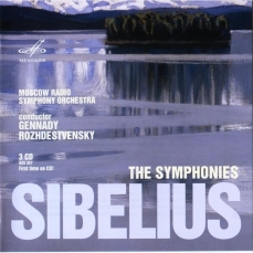 Sibelius The Symphonies 1-7 (G.Rozhdestvensky)