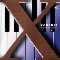 Xenakis · works for piano (A. Takahashi)
