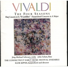Vivaldi. The Four Seasons - Jorg-Michael Schwarz. The Connecticut Early Music Festival Ensemble