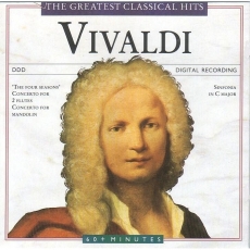 Vivaldi. The four seasons, Concerto for 2 flutes, Concerto for mandolin, Sinfonia in C
