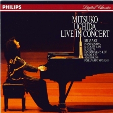 Mitsuko Uchida Live in Concert  - Mozart Sonatas