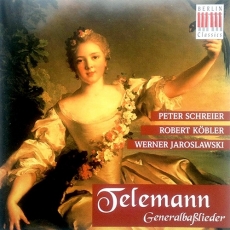 Telemann - Generalbasslieder (Peter Schreier)