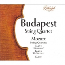 Mozart - String Quartets Nos. K. 465 , K. 499 & K. 590 - Budapest Quartet