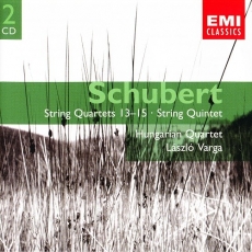Schubert - String Quartets Nos.13-15 & String Quintet (Hungarian Quartet, Varga)