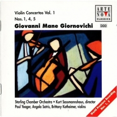 Giornovichi - Violin Concertos Vol. 1 Nos. 1, 4, 5 (Starling Chamber Orchestra, Sassmannshaus, Yeager, Satris, Kotheimer)