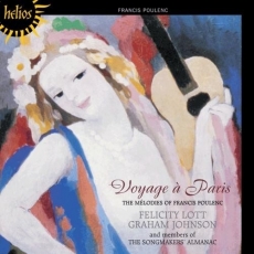 Poulenc - Voyage à Paris and Other Mélodies - Felicity Lott, Graham Johnson