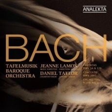 Bach - Cantatas BWV 54 & 170 - Tafelmusik Baroque Orchestra