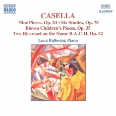 Casella - Piano music (Luca Ballerini)