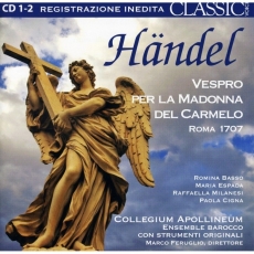 Handel - Vespro per la Madonna del Carmelo - Marco Feruglio