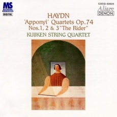 Haydn - 'Apponyi' Quartets Op.74 Nos.1, 2, 3 'The Rider' - Kuijken String Quartet