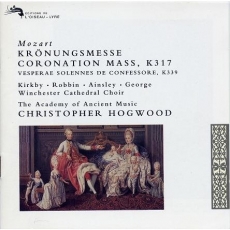Mozart - Kronungsmesse and Vesperae - Hogwood