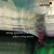 Vasks - String Quartets 2, 5 - Spikeru String Quartet
