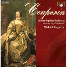 Couperin - 4 Livres de pieces de clavecin - Michael Borgstede