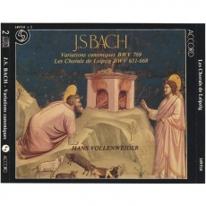 Bach - Variations canoniques; Les Chorales de Leipzig - Vollenweider