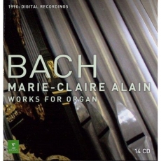 Bach - Works for Organ - Marie-Claire Alain (Erato)